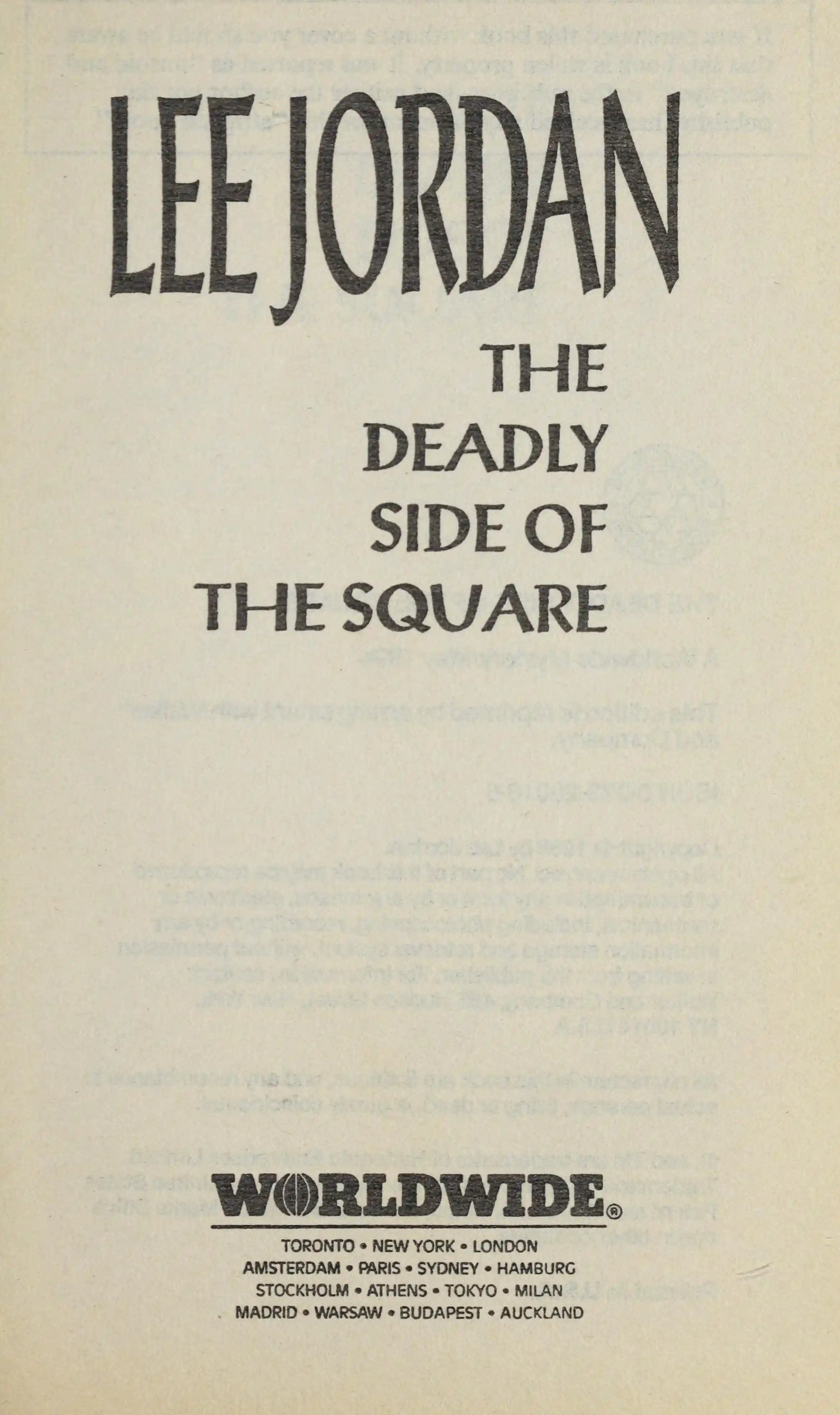 A Business Arrangement